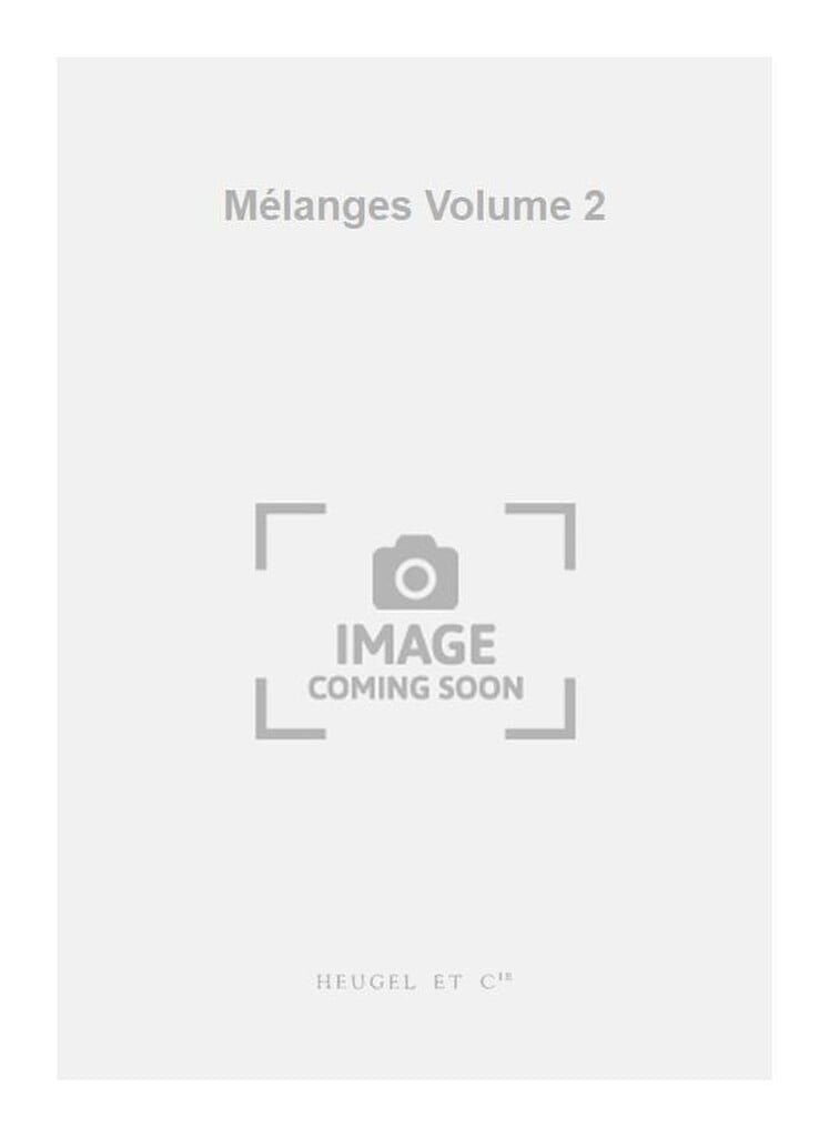 Mixtures, for Flute or Oboe and Tape (Volume 2)